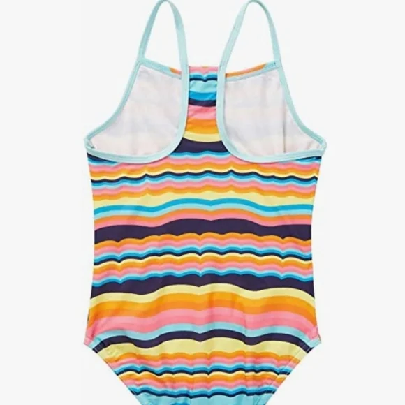 Speedo Youth Girls Size XL (16) One-piece Swimsuit Multi-colored - Picture 2 of 7